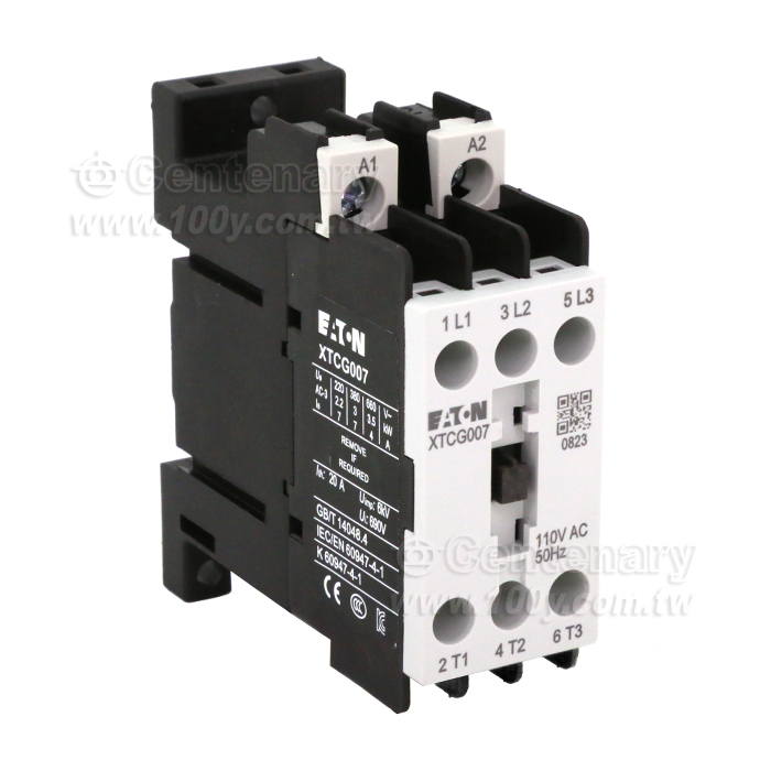 EATON伊頓穆勒-超薄型交流接觸器110VAC 7A 50Hz - 148643 產品圖片