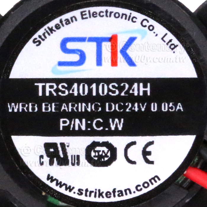 帶線式風扇 DC24V 40*40*10mm - 148271 產品圖片