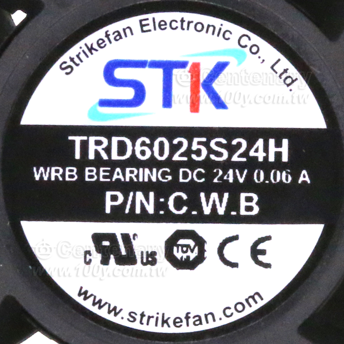 帶線式風扇 DC24V 60*60*25mm - 148279 產品圖片