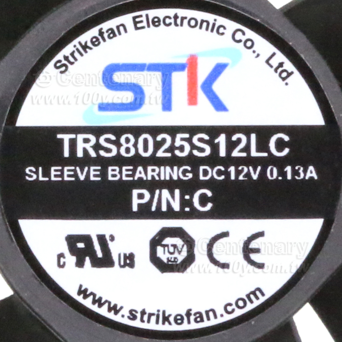 帶線式風扇 DC12V 80*80*25mm - 148282 產品圖片