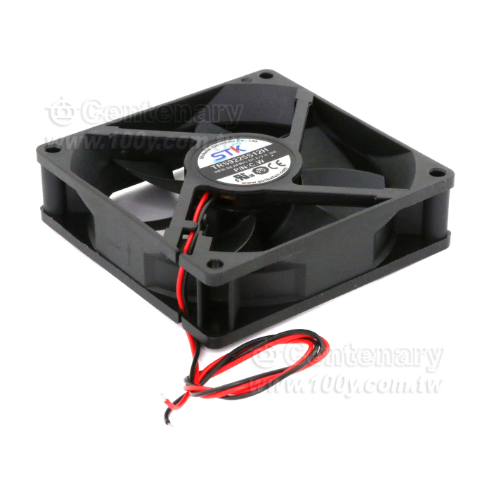 帶線式風扇 DC12V 92*92*25mm - 148283 產品圖片