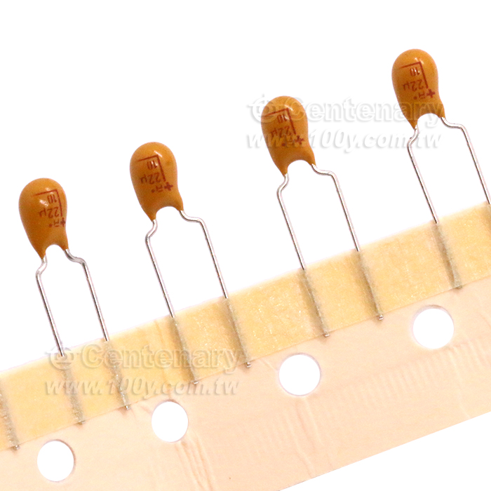 AVX_DIP鉭質電容 22uF/10V ±20％【無鉛】 - 149770 產品圖片