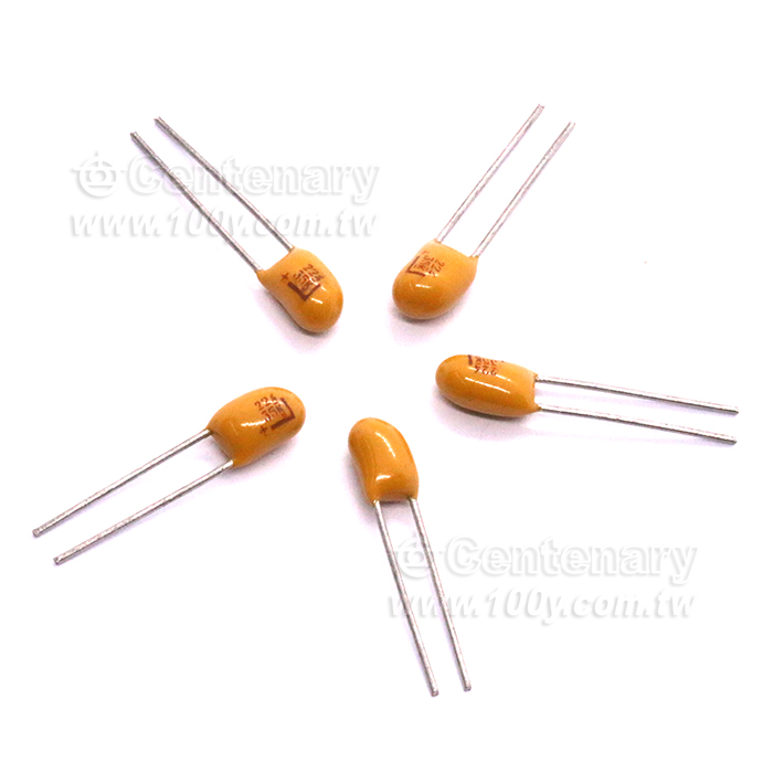 DIP鉭質電容 0.22uF/35V ±20％【無鉛】 - 149831 產品圖片