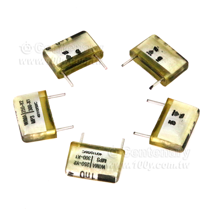 WIMA_金屬薄膜電容 0.001uF/250VAC  P:15mm - 149868 產品圖片