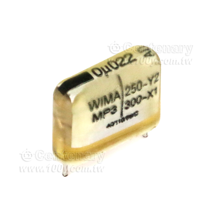 WIMA_金屬薄膜電容 0.022uF/300VAC  P:22.5mm - 149870 產品圖片