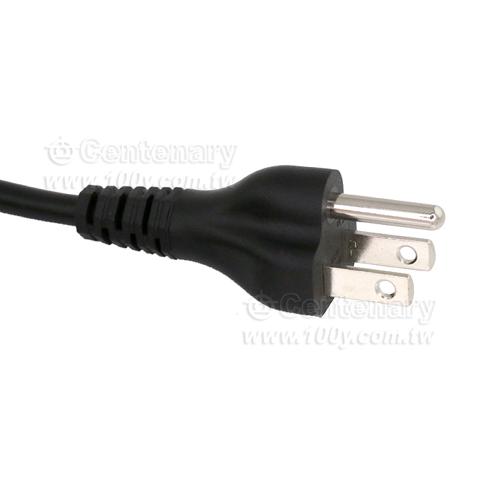 3P電腦電源線 1.8M 18AWG(3*0.824mm2) 【ROHS】 - 2633 產品圖片