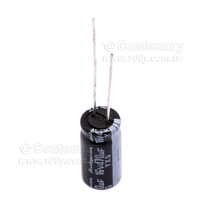 Rubycon_470uF/16V Miniature Aluminum Electrolytic Capacitor - 149764 Product Image