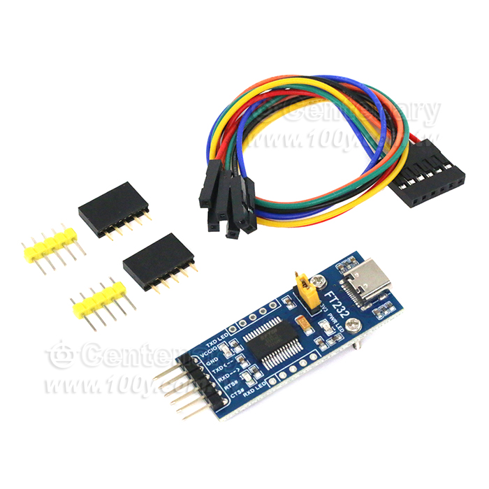 FT232模組 USB轉串口 USB轉TTL FT232RL TYPE-C - 150365 產品圖片