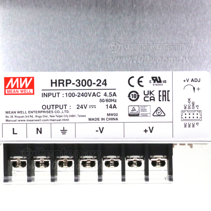 PFC單組電供器 24V 336W - 58795 產品圖片