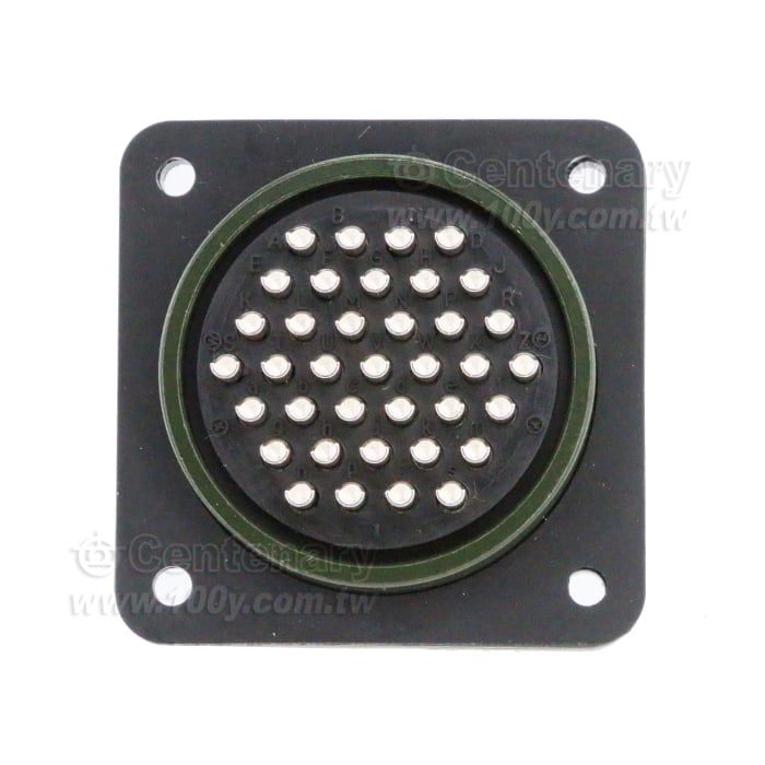 37P Box Mount Receptacle - 39198 Product Image