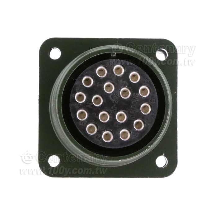 17P Box Mount Receptacle - 150069 Product Image