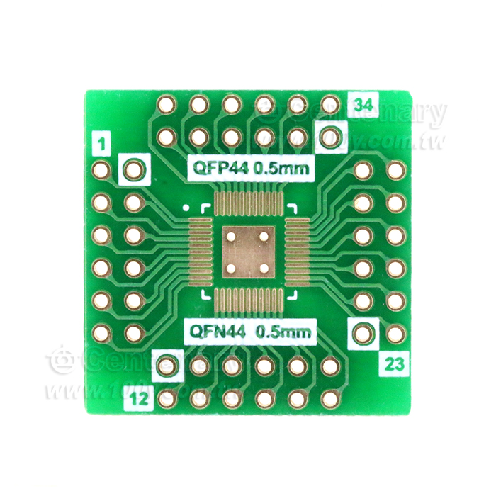 QFN44(QFN48)-DIP轉接板 - 150458 產品圖片