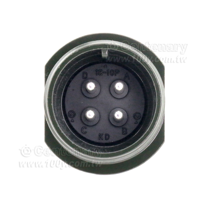 4P公端連線接頭23~35A/500Vac/700Vdc - 62037 產品圖片