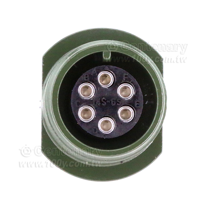 6P母端連接頭 13A~20A/200Vac/250Vdc - 63366 產品圖片