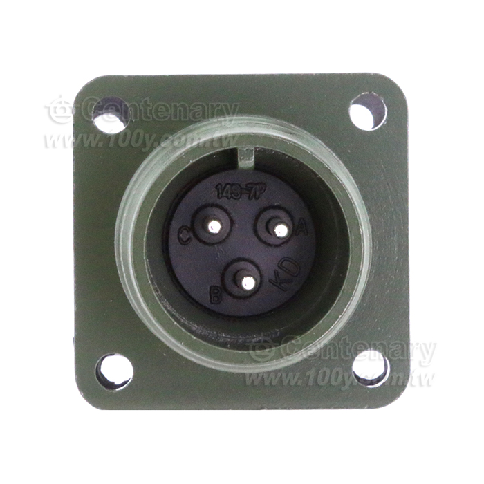 3P公端械外插座20A 500Vac - 27781 產品圖片