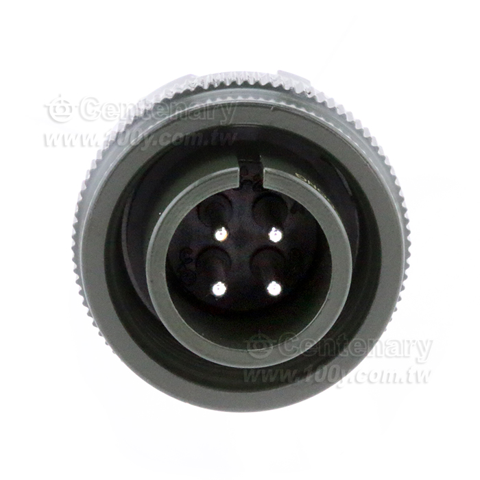 4P公端直管接頭 20A 200Vac - 33898 產品圖片