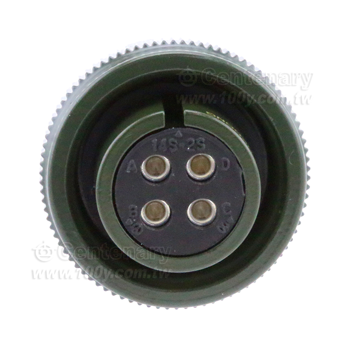 4P母端直管接頭 20A 200Vac - 29215 產品圖片