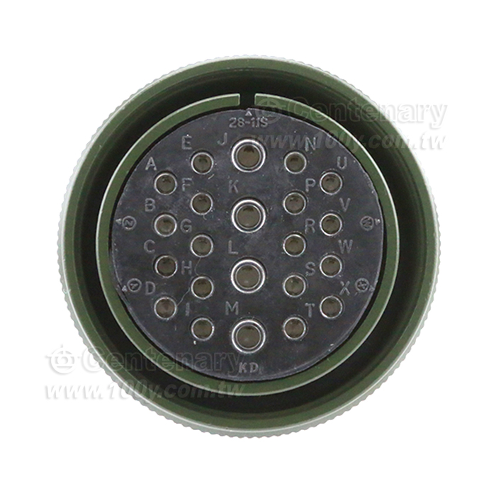 22P Straight Plug - 55737 Product Image