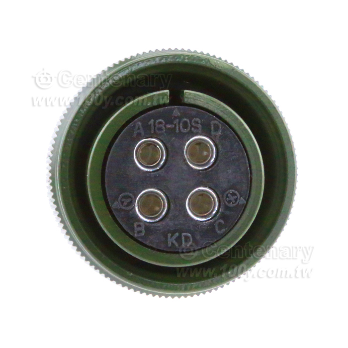 4P母端直管接頭 35A 500Vac - 48361 產品圖片