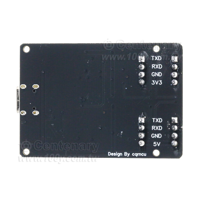 USB轉4路TTL串口模塊 CH340芯片 TYPE-C介面38*54MM - 150938 產品圖片