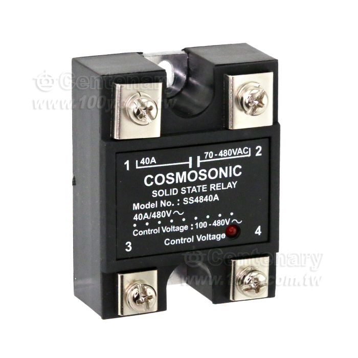 SSR 70-240VAC/70-480VAC 40A - 93138 產品圖片