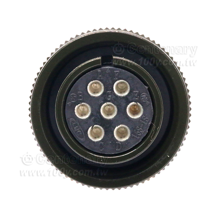 7P Straight Plug - 37289 Product Image
