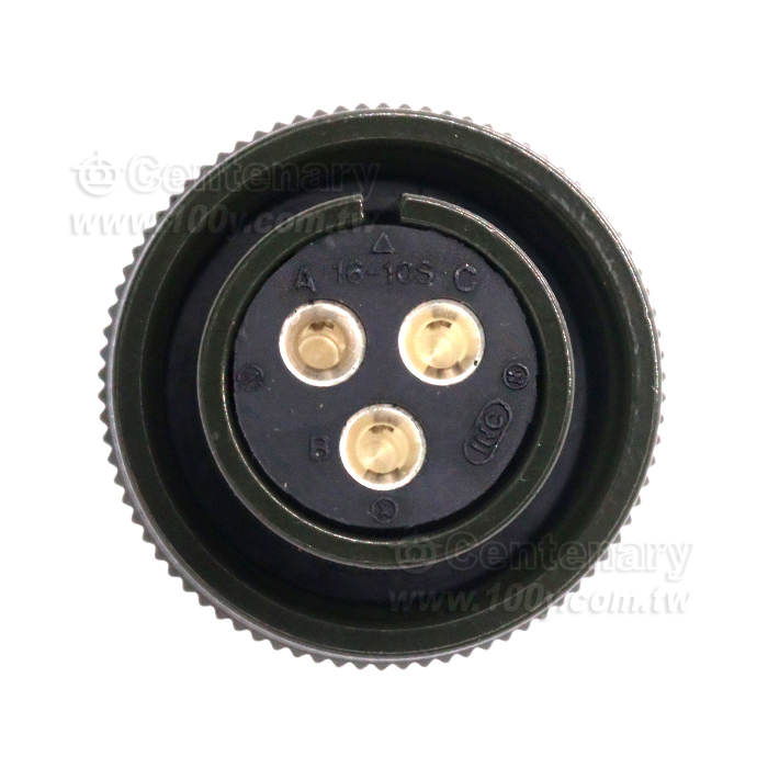 3P母端直管接頭  35A 500Vac - 35914 產品圖片