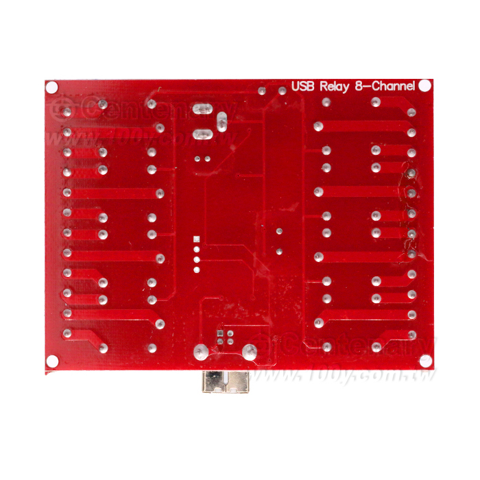 12V免驅 USB/PC控制開關 8路繼電器模塊 - 136171 產品圖片