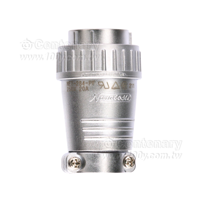 金屬連接器4P母插頭 20A/250V - 121497 產品圖片