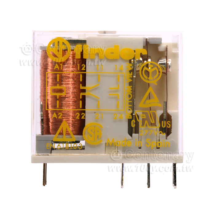 PCB繼電器 8A/24VDC - 93371 產品圖片
