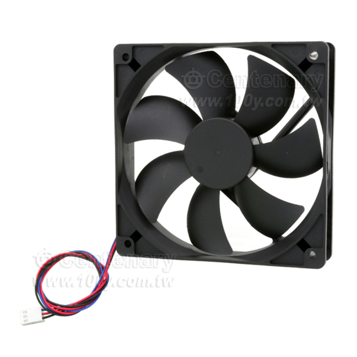 風扇 DC24V/0.32A 3缐帶插頭 - 151594 產品圖片