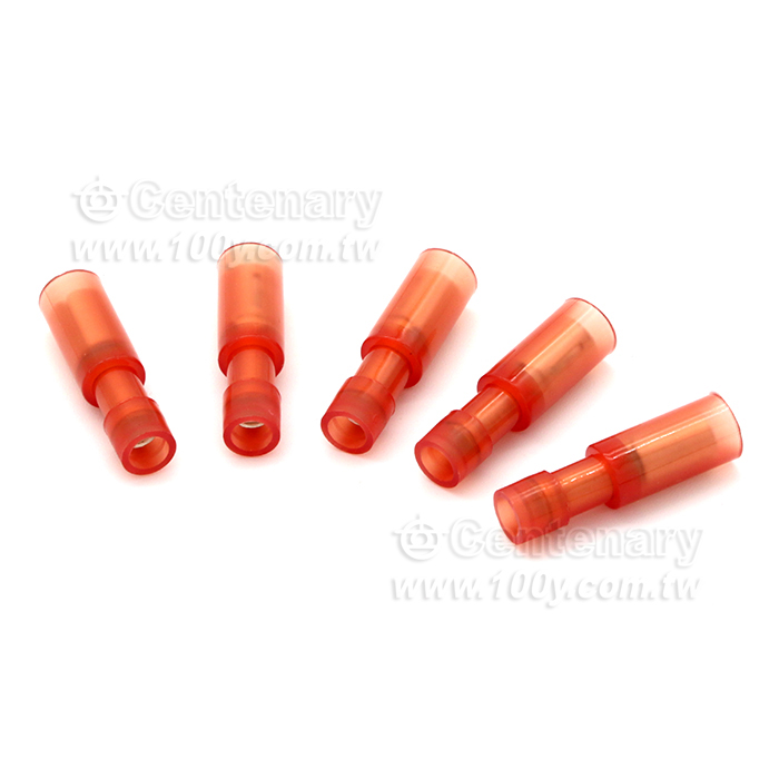 Nylon Insulated Bullet Sockets (Double-Crimp) - 93314 Product Image
