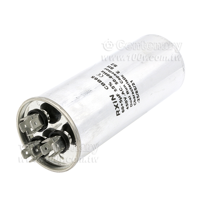 CBB65 60+5uF/450V壓縮機電複合容器 - 152252 產品圖片