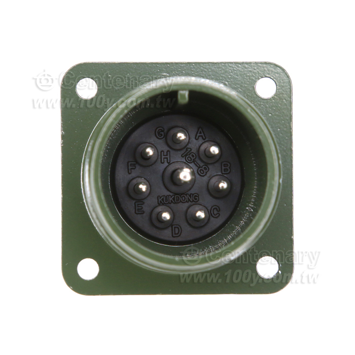 8P公端械外插座13A~20A,23A~35A/ 500Vac - 57555 產品圖片