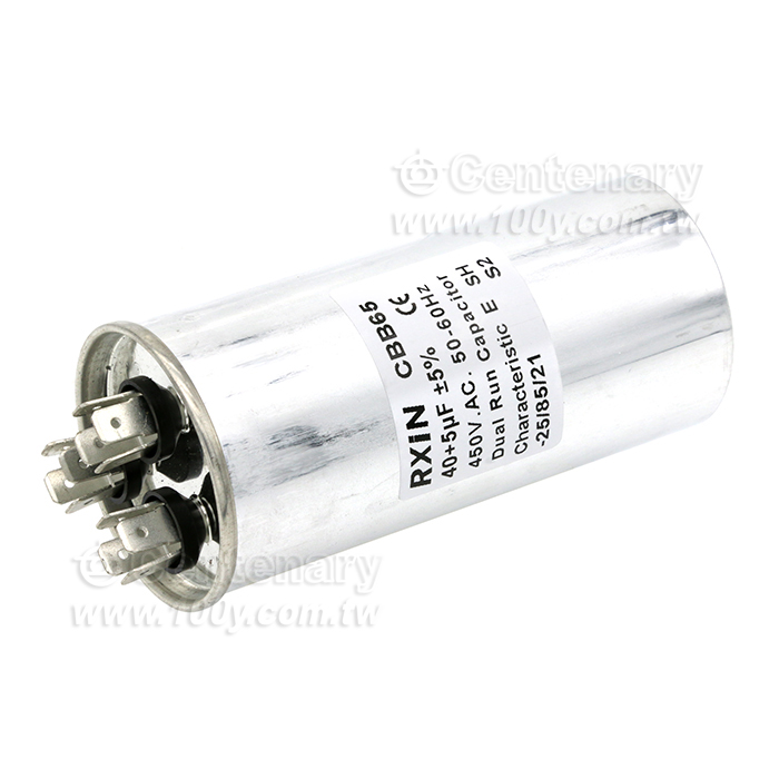 CBB65 40+5uF/450V壓縮機電複合容器 - 152249 產品圖片