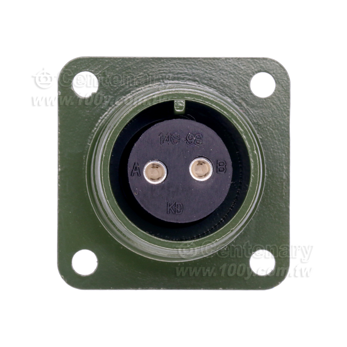 2P Box Mount Receptacle - 33888 Product Image