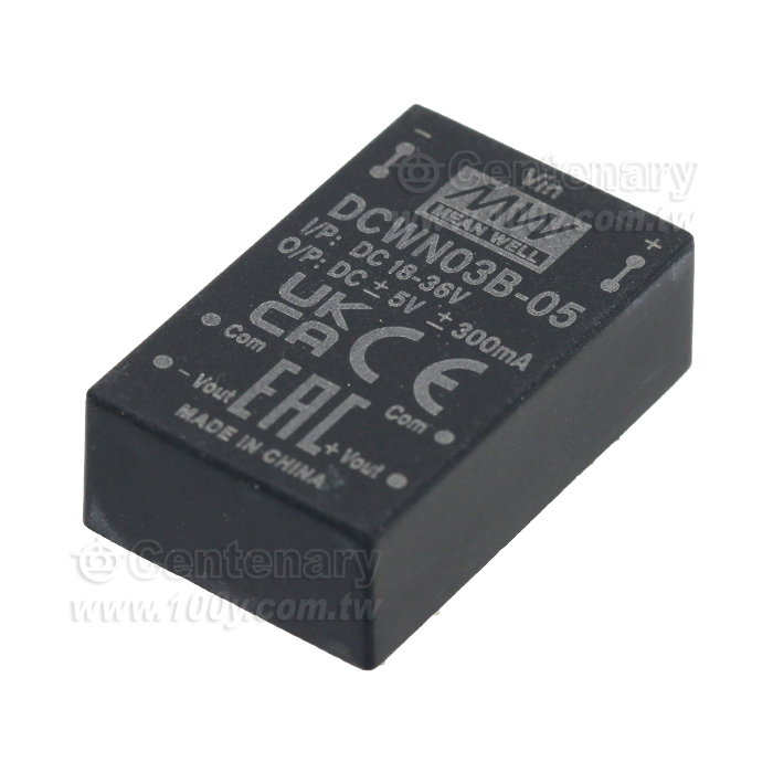 18~36V→±5V/ ±0~300mA - 93255 產品圖片