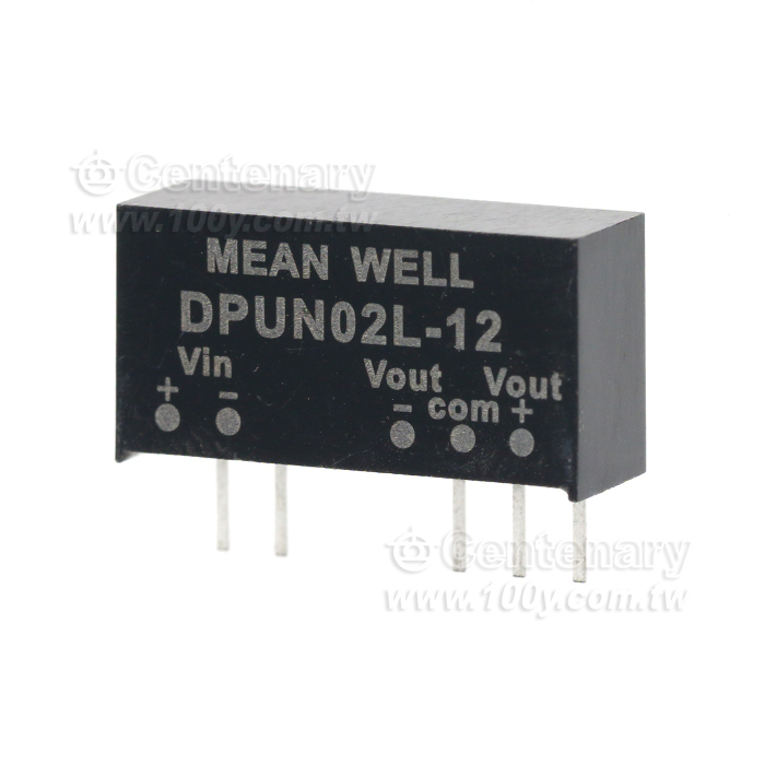 2W SIP Package DC-DC Unregulated Converter - 152435 Product Image