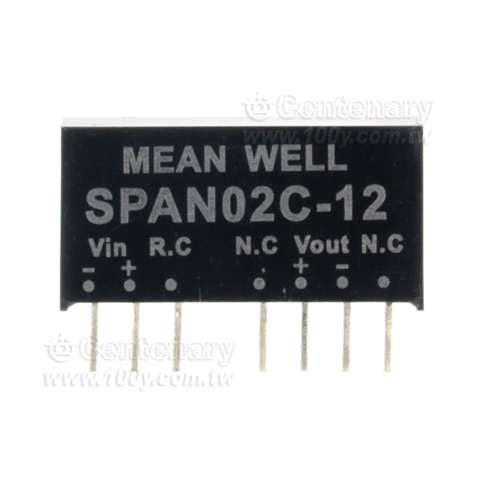 2W 36~72V→12V/ 167mADC/DC - 57463 產品圖片