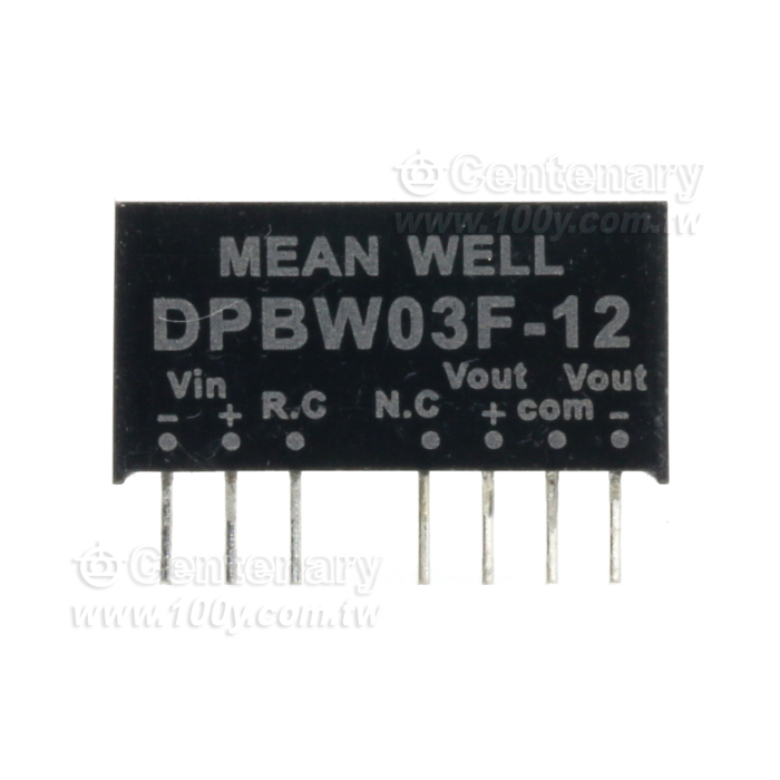 DC9~36Vin→DC±12V/±125mA - 152501 產品圖片