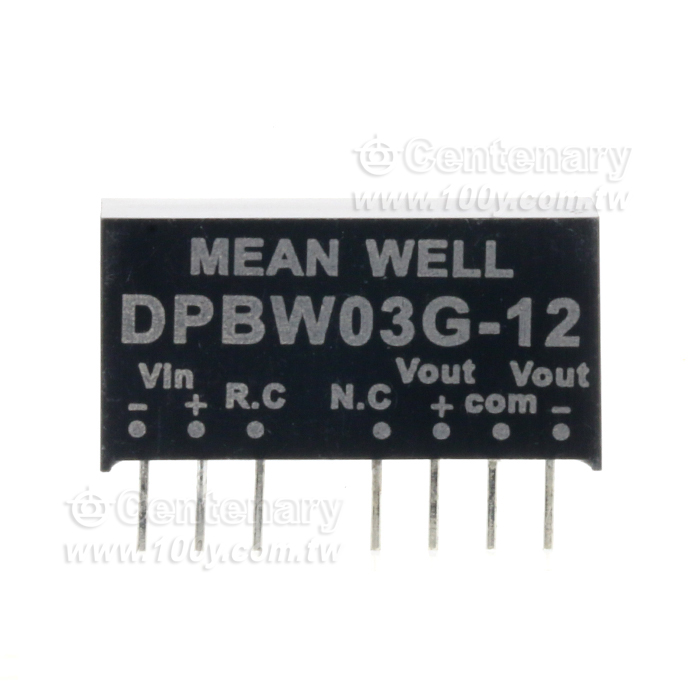 DC18~75Vin→DC±12V/±125mA - 152502 產品圖片