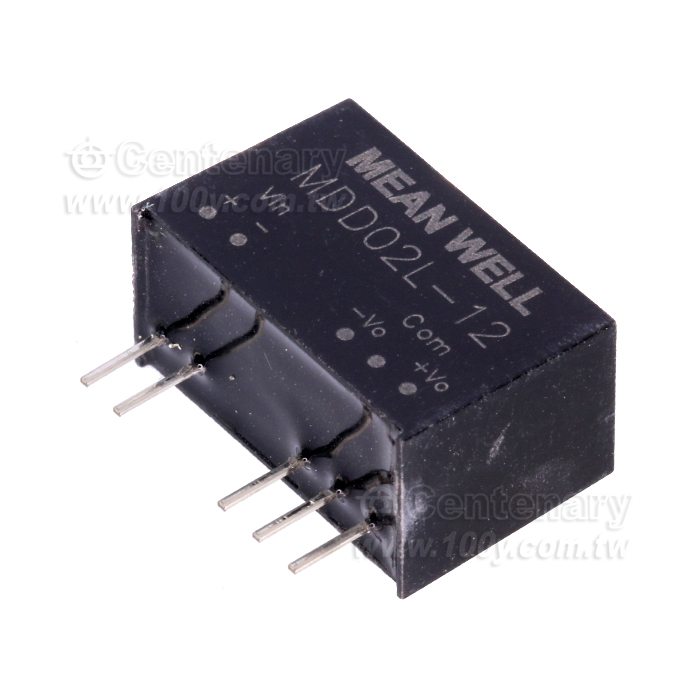 DC4.5~5.5Vin→DC±12V/±83mA - 152360 產品圖片