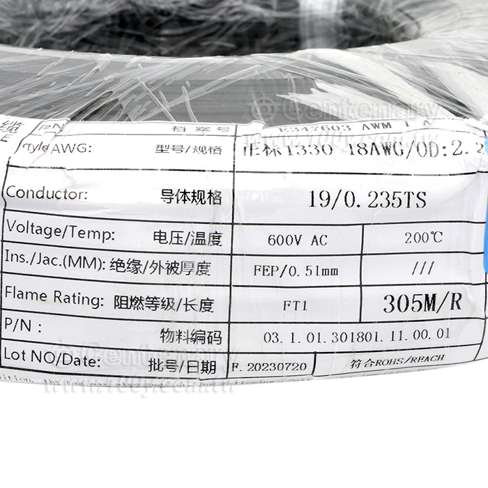 UL耐高溫氟塑電線(環保) - 41185 產品圖片