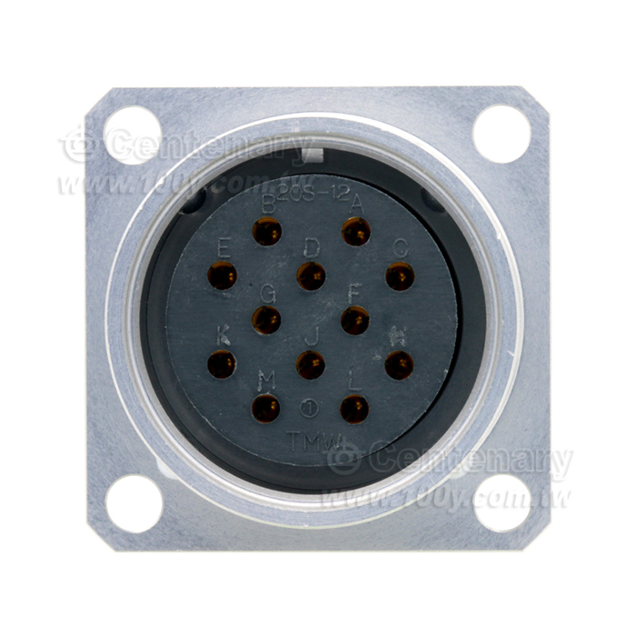 PRC04系列 12P方形母插座10A/400V - 147237 產品圖片