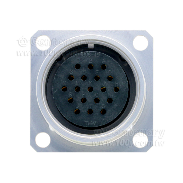 "TAJIMI" PRC04 Series 14P square male socket 3A/400V - 158652 Product Image