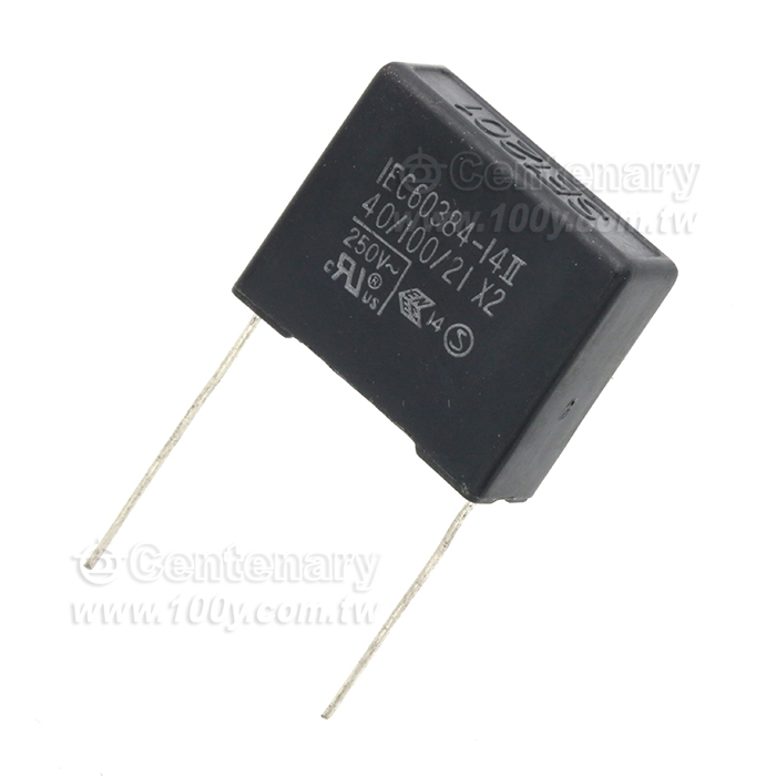0.1uf-120ΩRC 火花消除器275VAC Pitch：17mm - 154101 產品圖片