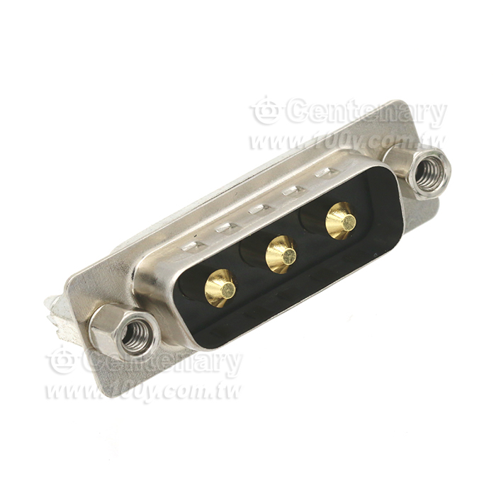 D-SUB connector, 3W3, male connector - 154020 Product Image