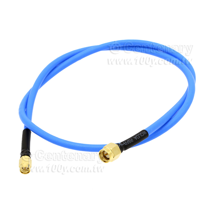 射頻測試線SSMA-J/SMA-JSSMA公頭/SMA公頭RG402SFX-141延長轉接線 - 153846 產品圖片