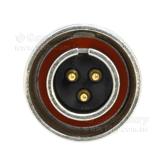 "TAJIMI" 3P male plug - 147246 Product Image