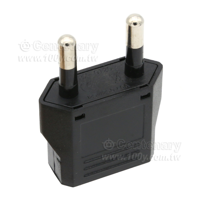 EUROPE TYPE ADAPTOR PLUG - 154731 Product Image